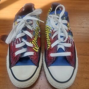 Converse Chuck Taylor All Star Wonder Woman Low Top Shoes Size Men's 3 Women's 5